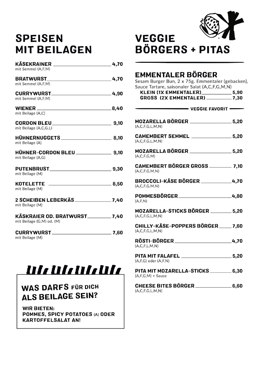 Speisekarte photo 2