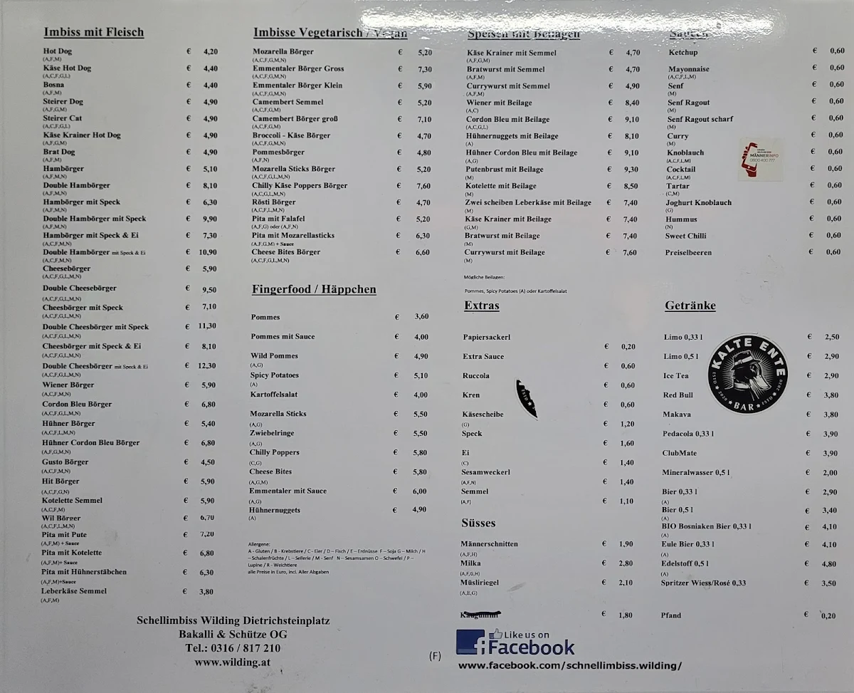 Speisekarte photo 5