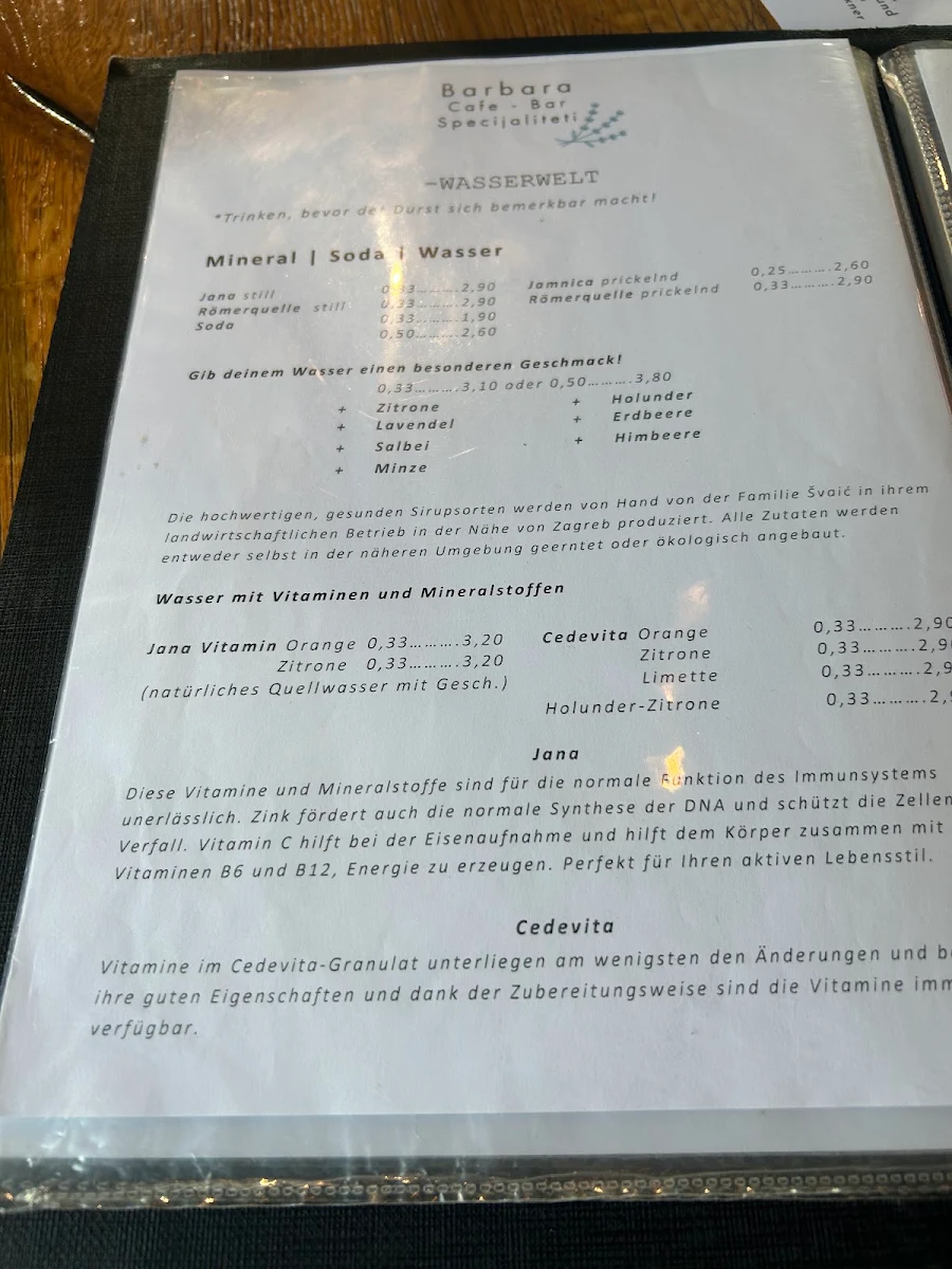 Speisekarte photo 2