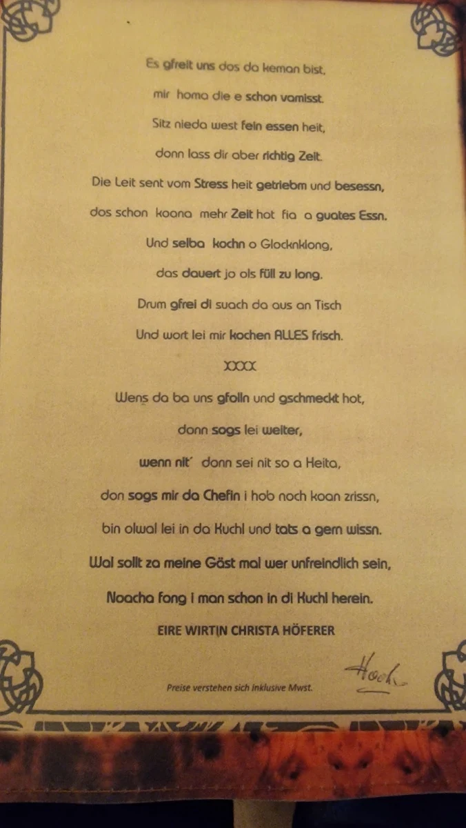 Speisekarte photo 10