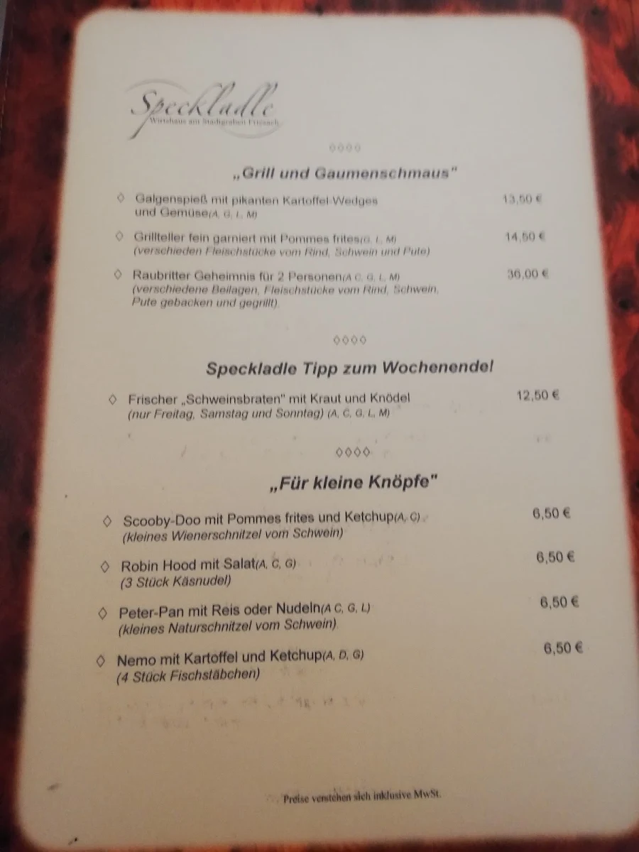 Speisekarte photo 7