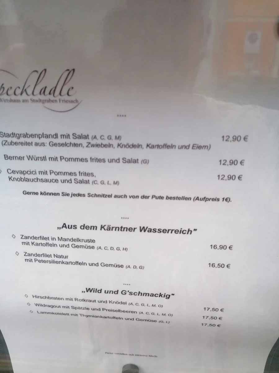 Speisekarte photo 8