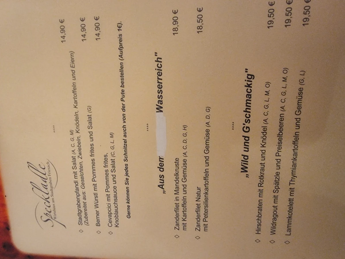 Speisekarte photo 9