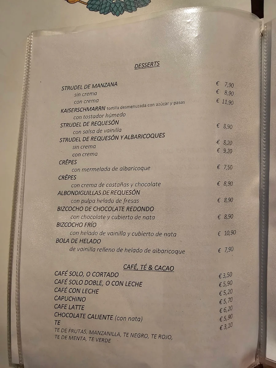 Speisekarte photo 2