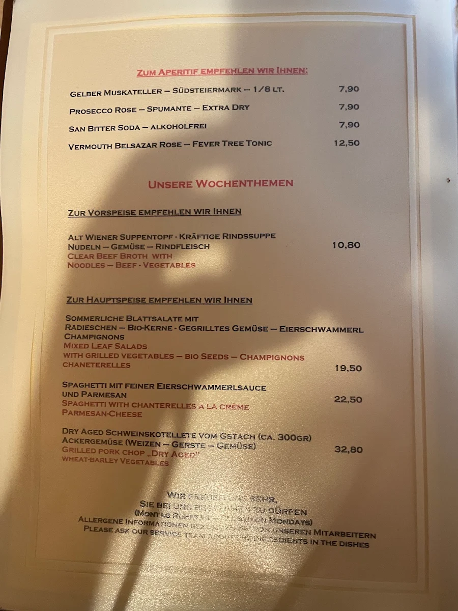 Speisekarte photo 8