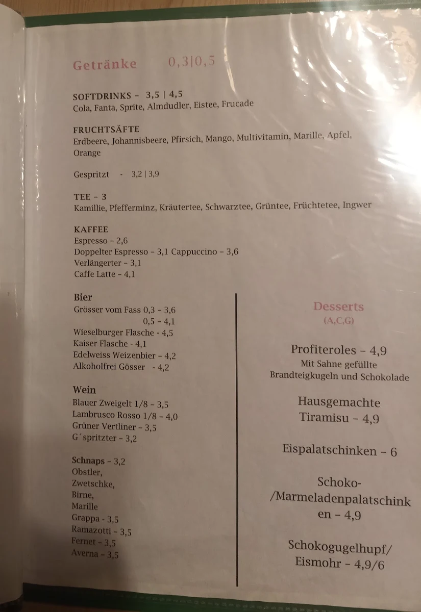 Speisekarte photo 10