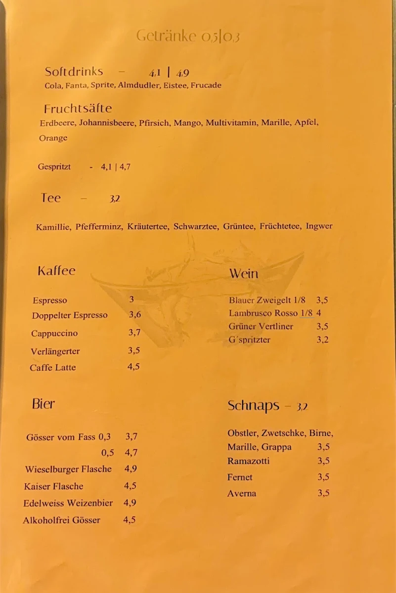 Speisekarte photo 3