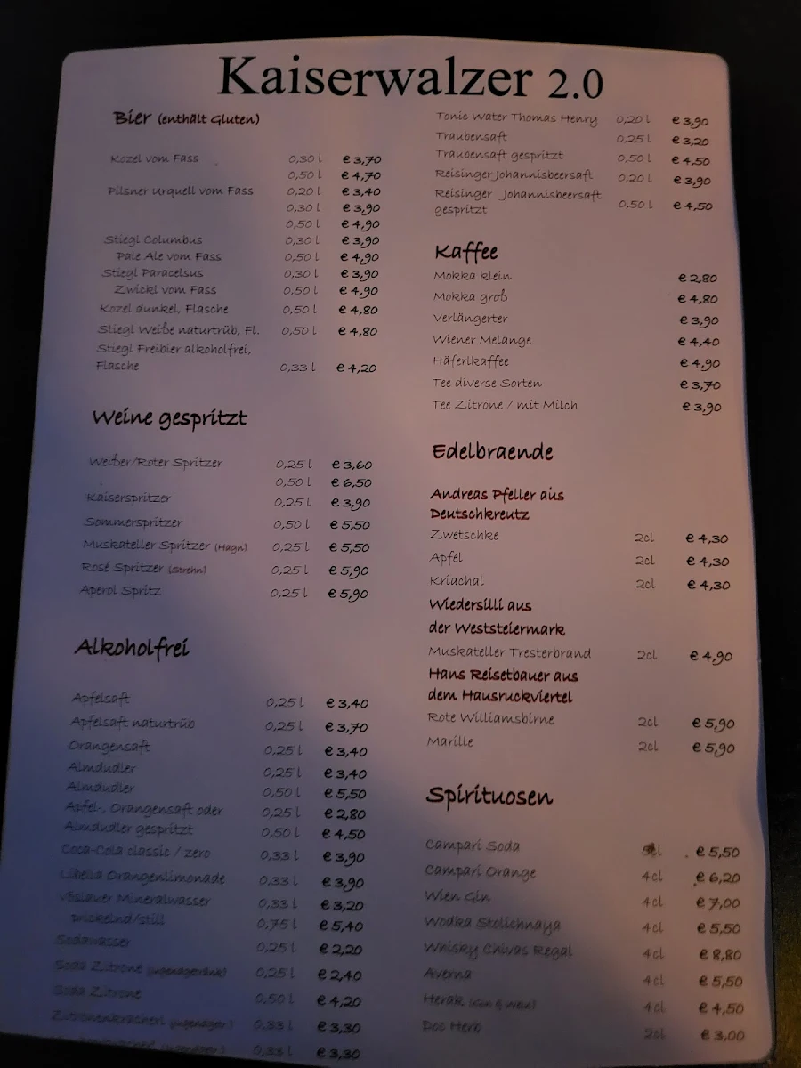 Speisekarte photo 9