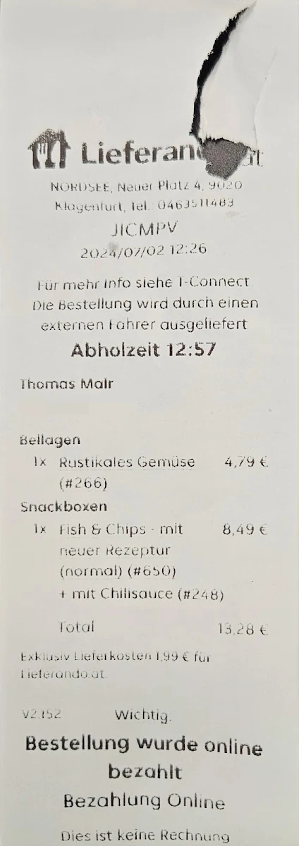 Speisekarte photo 1
