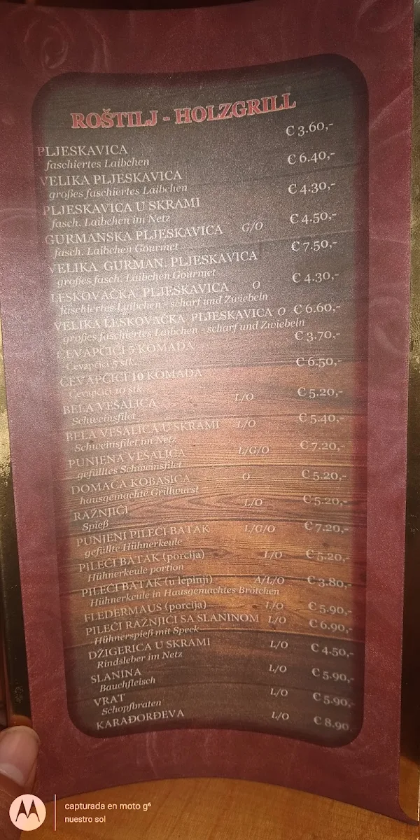 Speisekarte photo 7