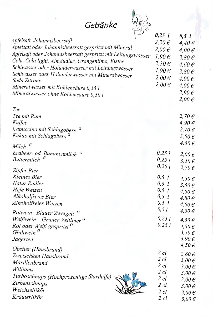 Speisekarte photo 3