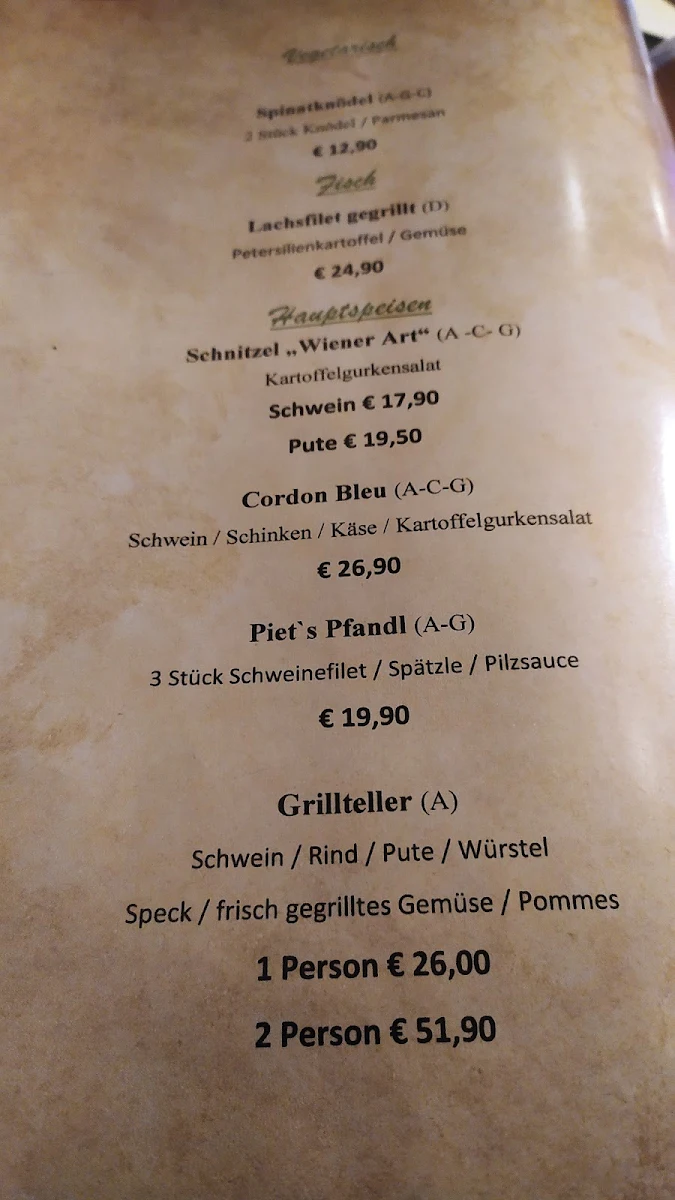 Speisekarte photo 4