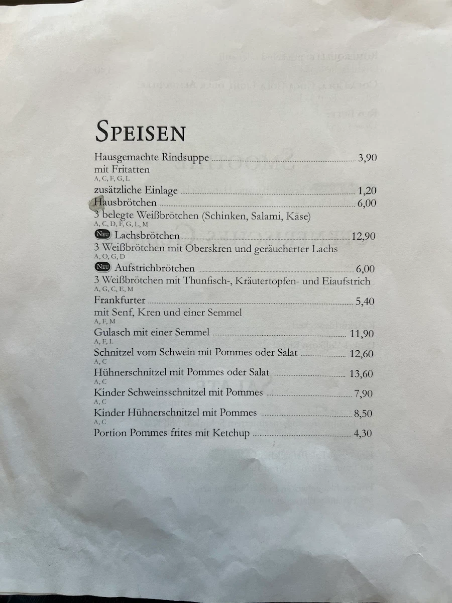 Speisekarte photo 3