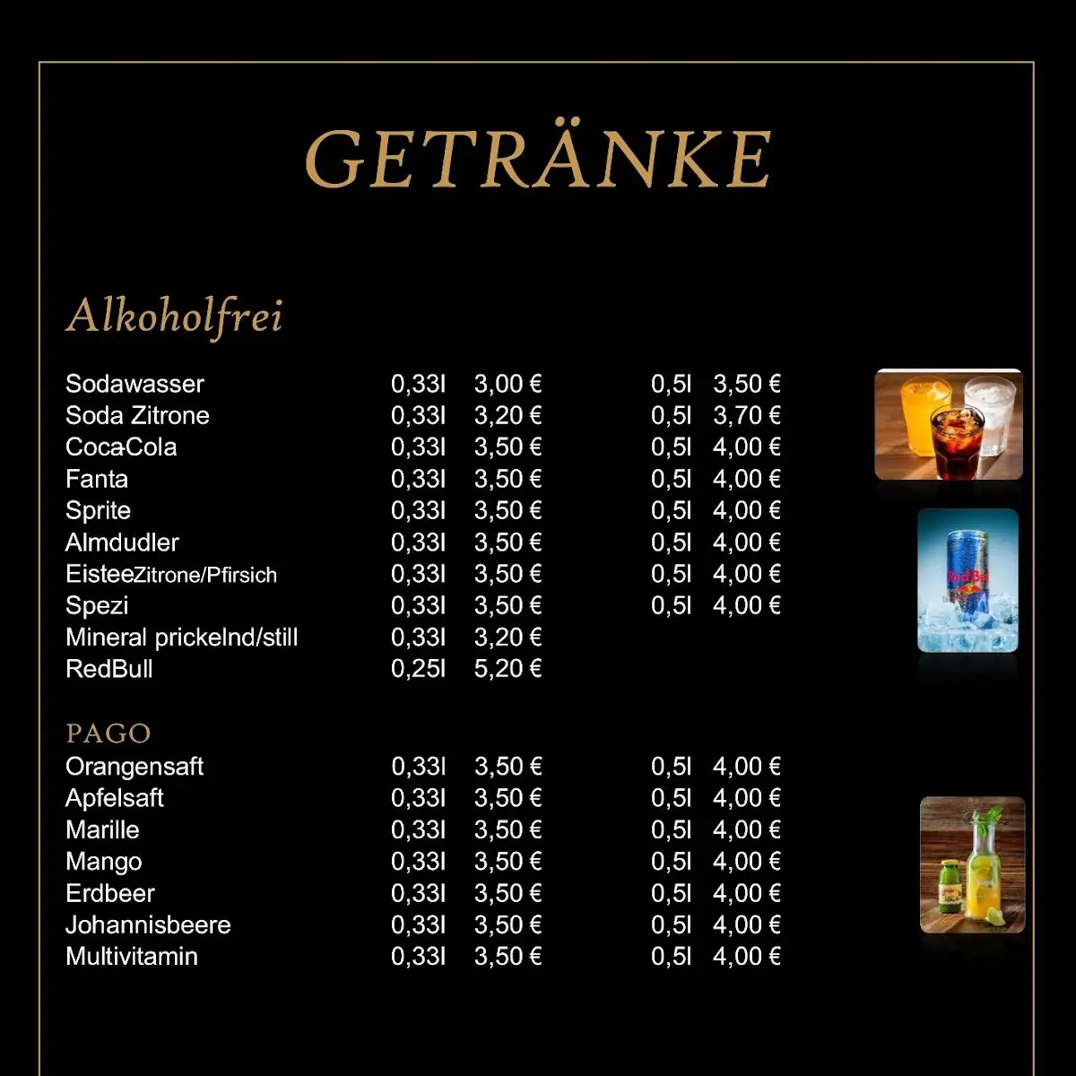 Speisekarte photo 3