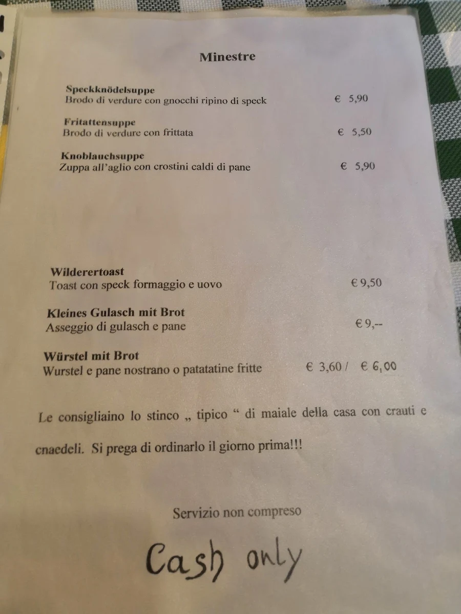 Speisekarte photo 5