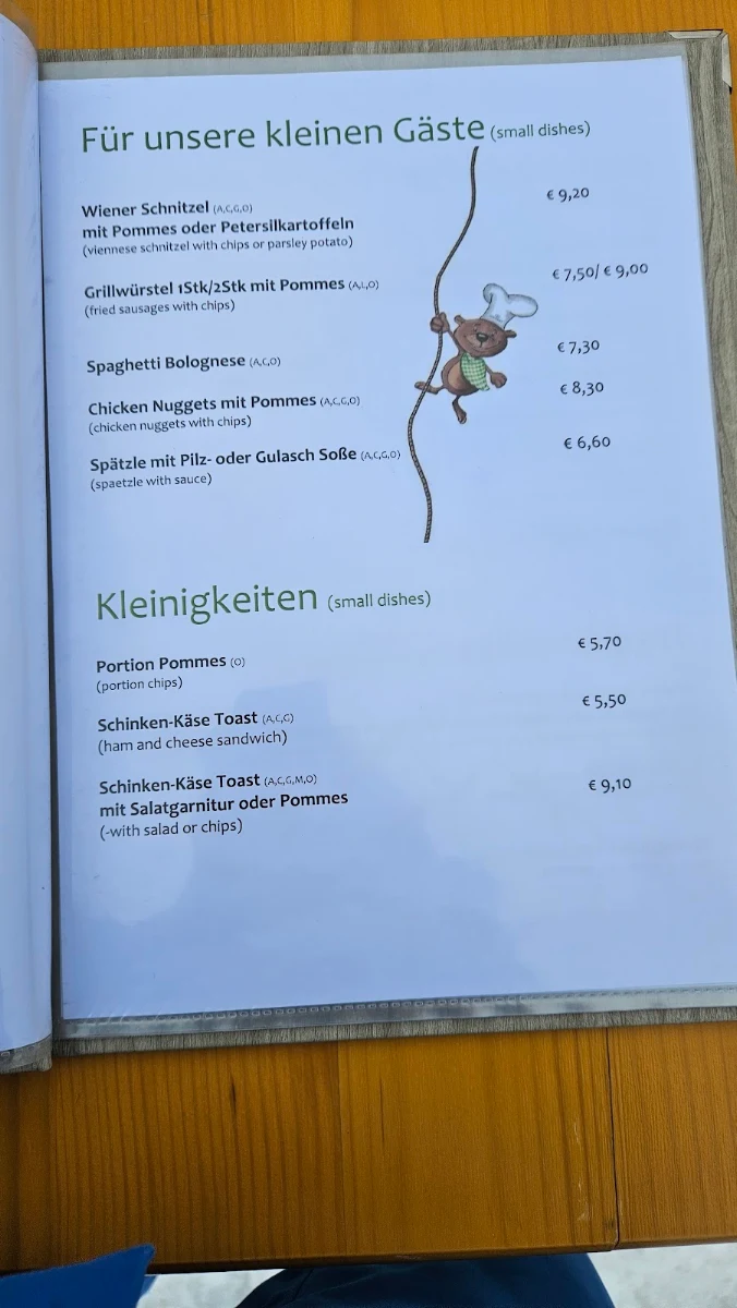 Speisekarte photo 1