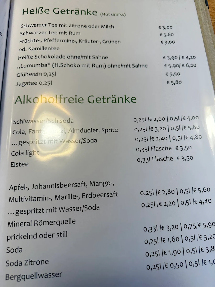 Speisekarte photo 3