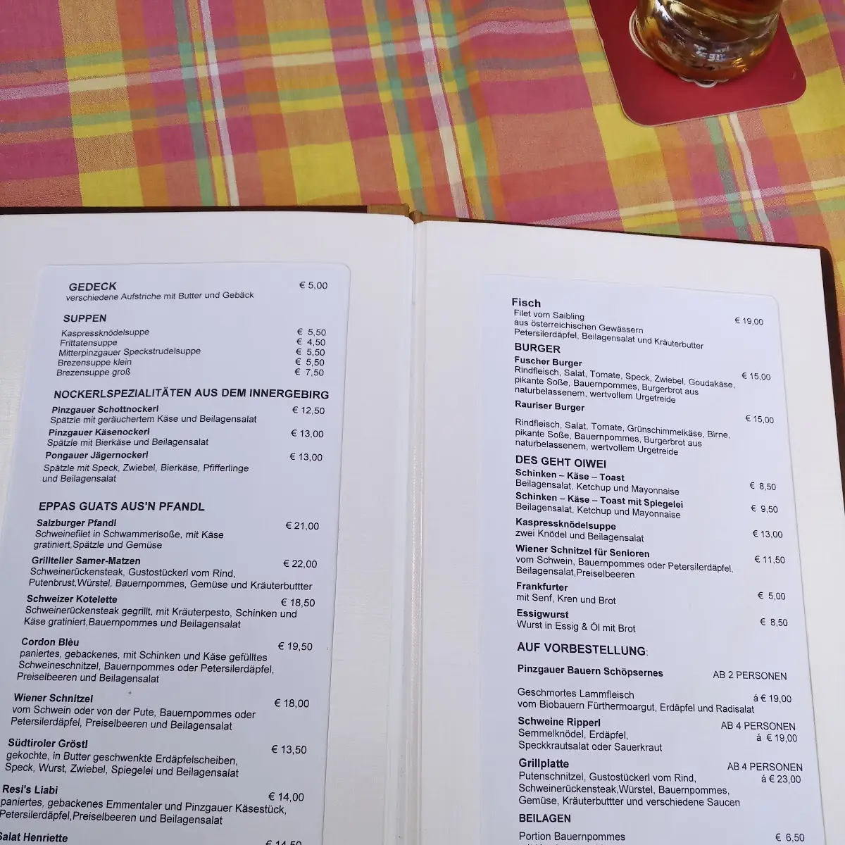 Speisekarte photo 7