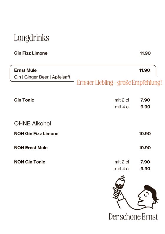 Speisekarte photo 1