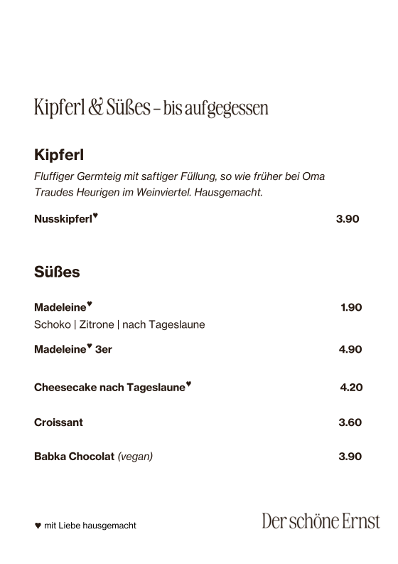 Speisekarte photo 7