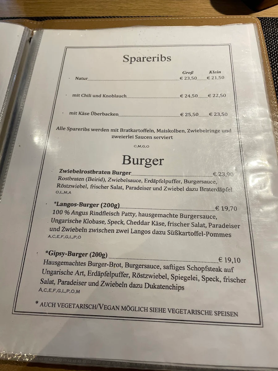 Speisekarte photo 1