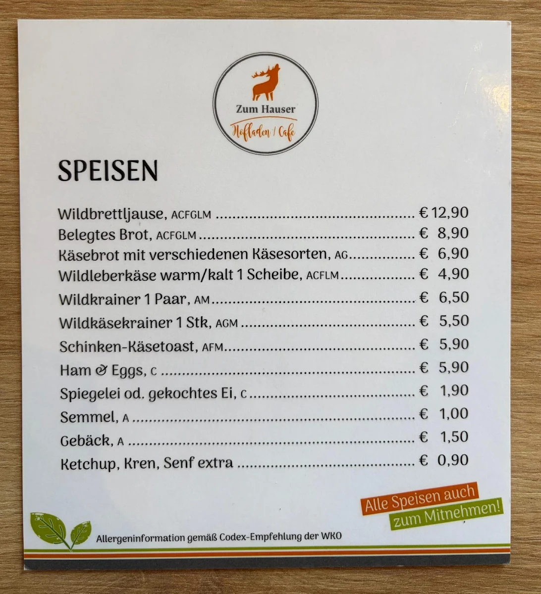 Speisekarte photo 3