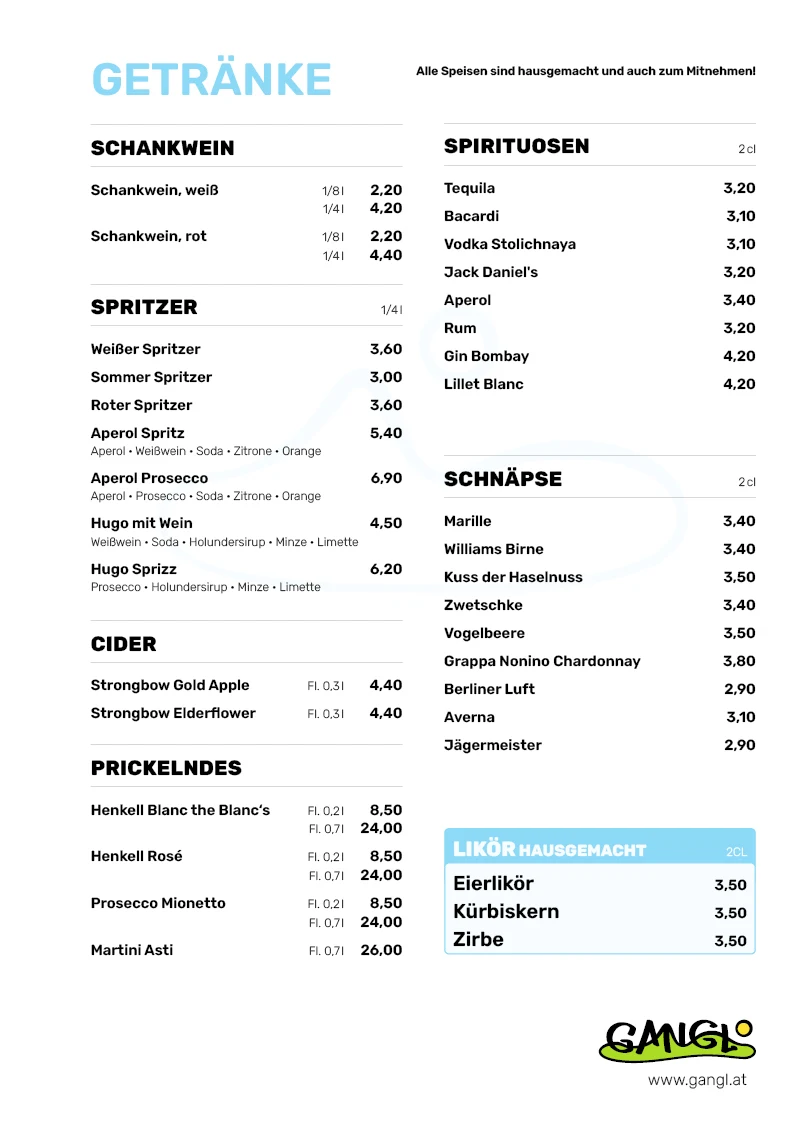 Speisekarte photo 2