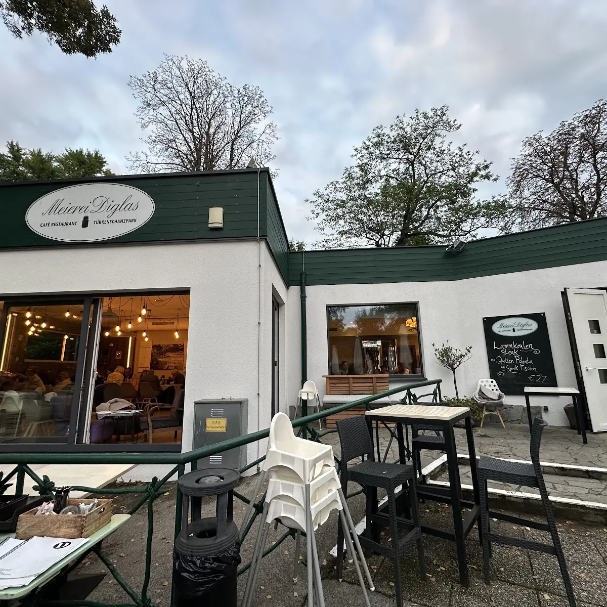 Atmosphäre, Meierei Diglas im Türkenschanzpark
