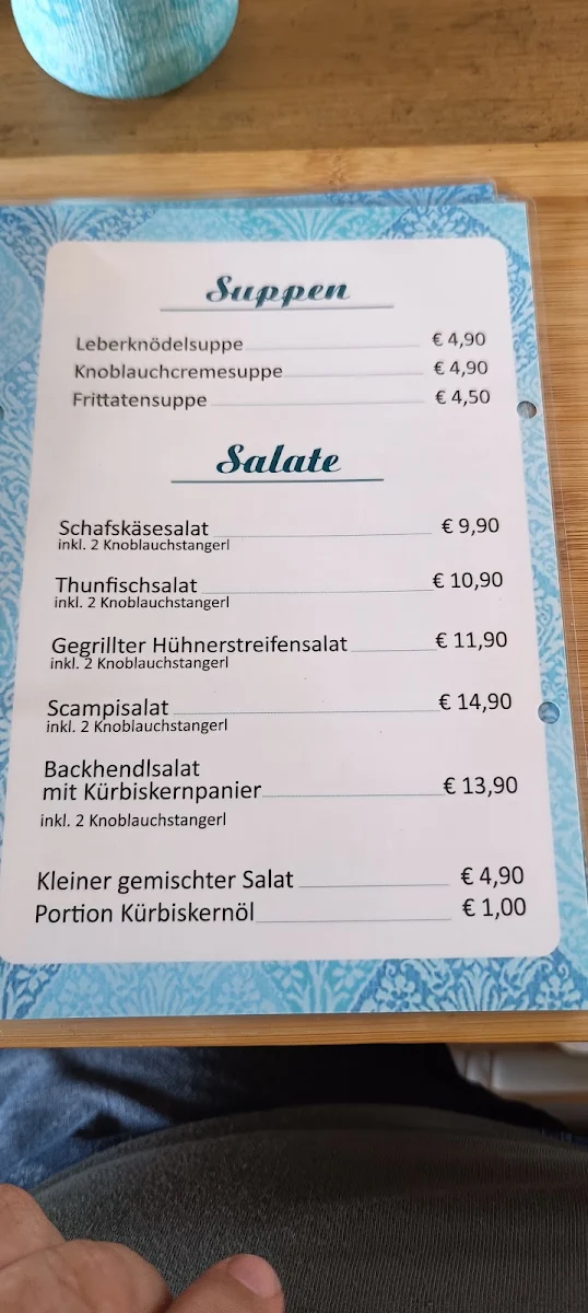 Speisekarte photo 5