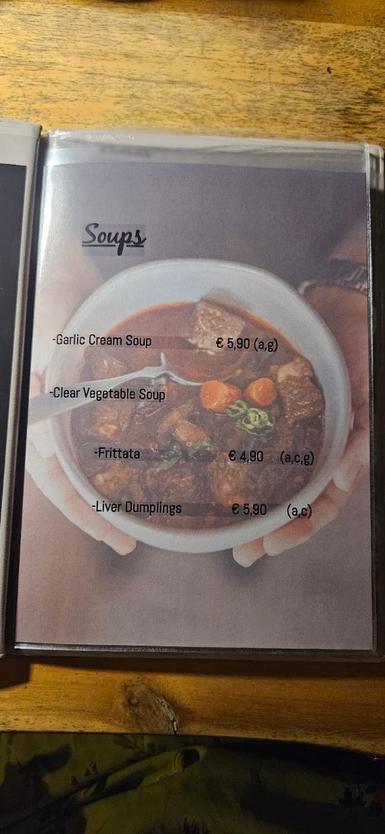 Speisekarte photo 6
