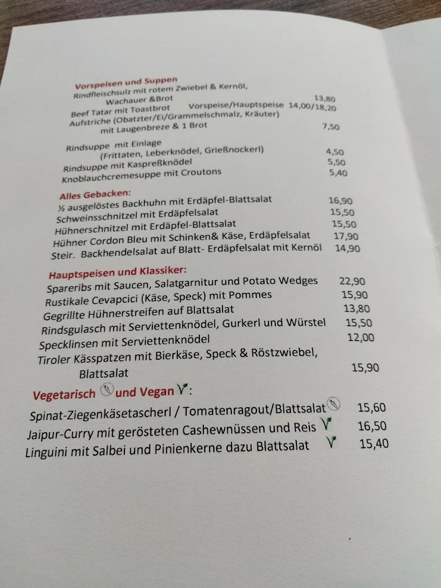 Speisekarte photo 10