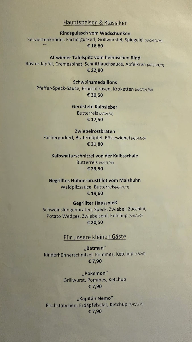 Speisekarte photo 6