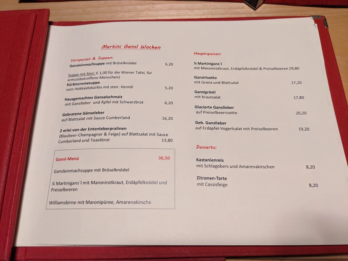 Speisekarte photo 9