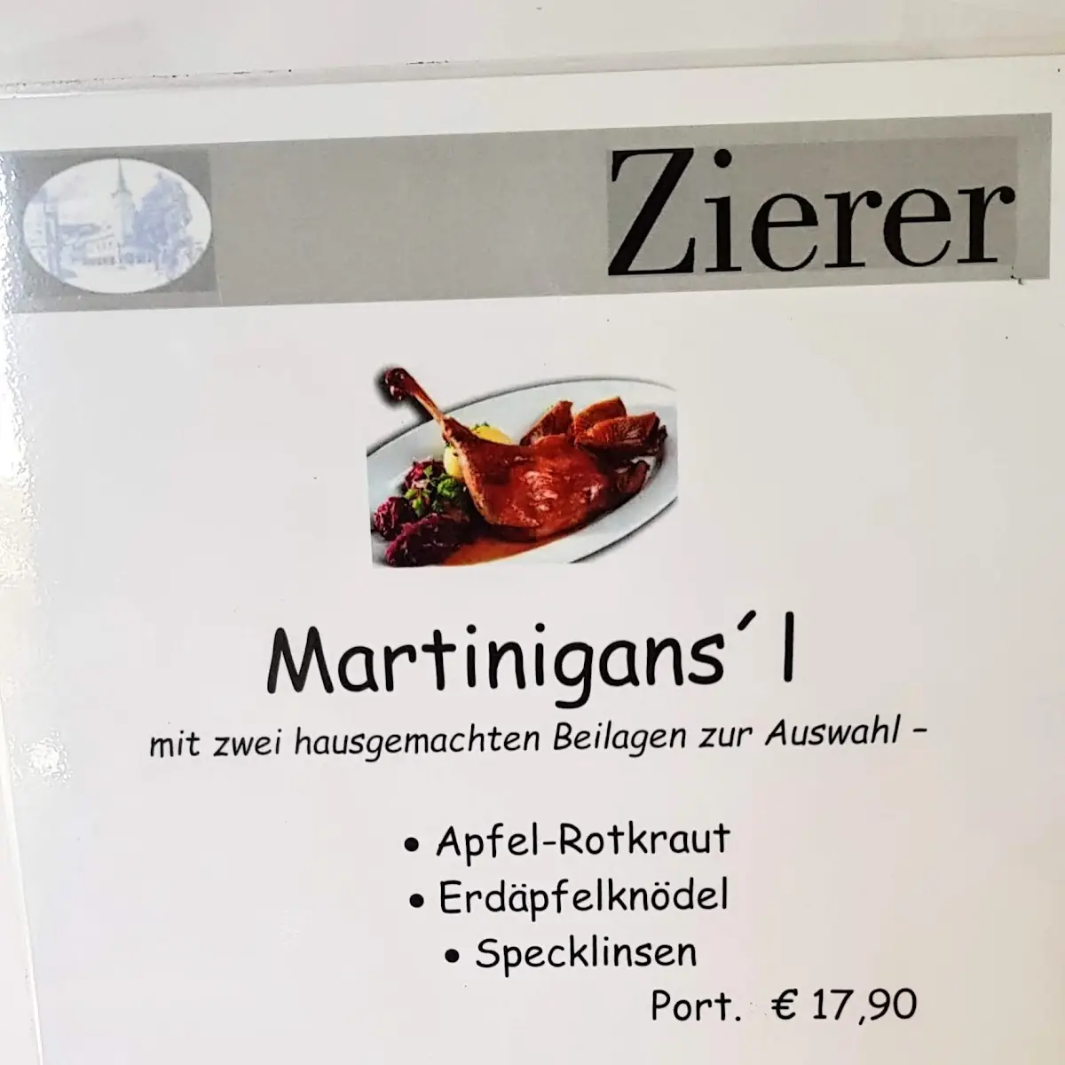 Speisekarte photo 2