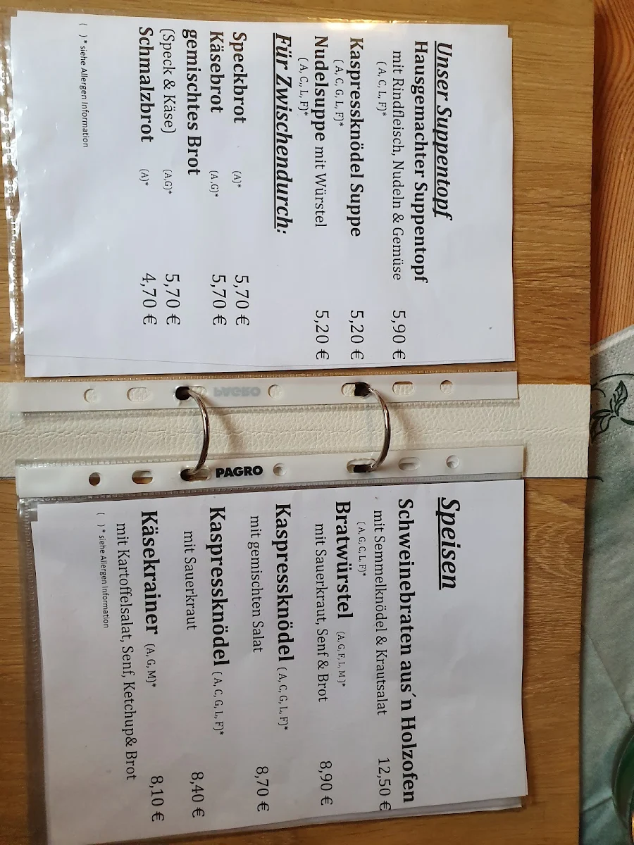 Speisekarte photo 3