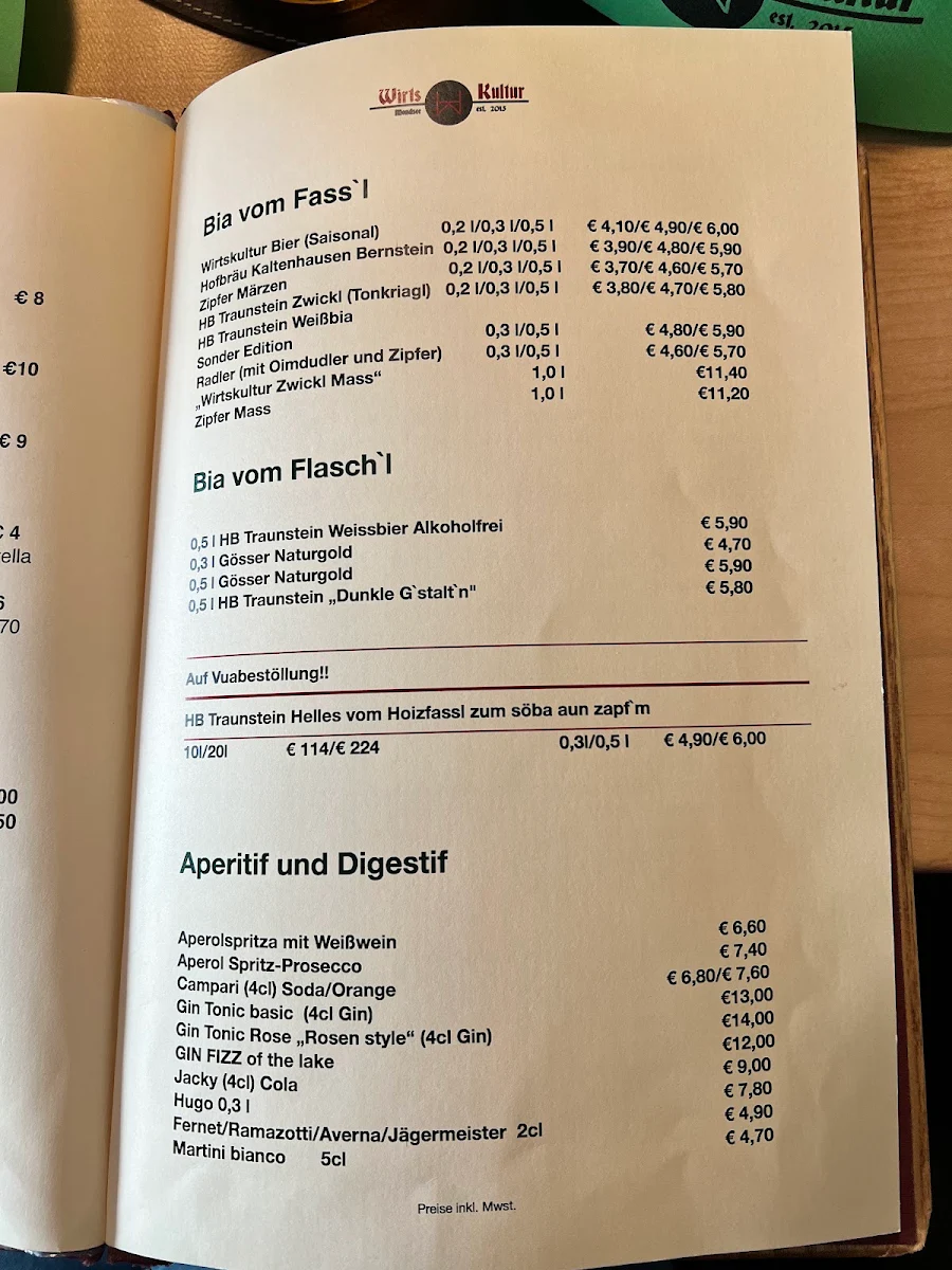 Speisekarte photo 4