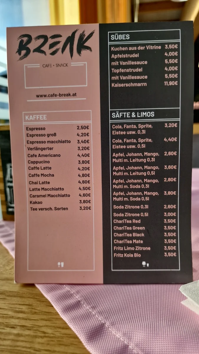 Speisekarte photo 1