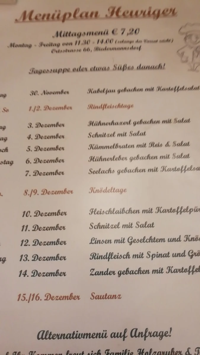 Speisekarte photo 1