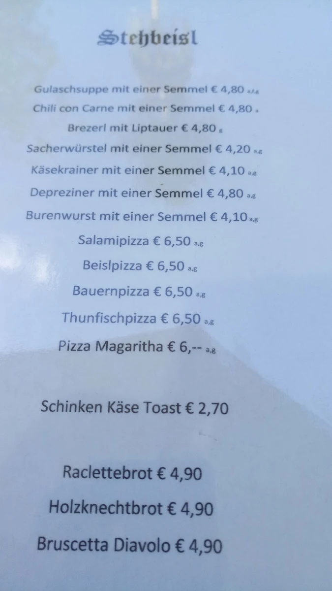 Speisekarte photo 6