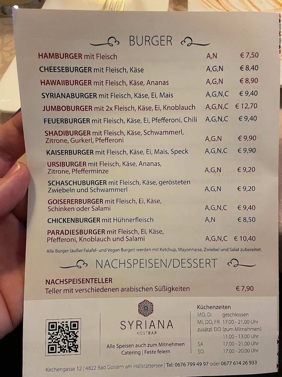Speisekarte photo 5
