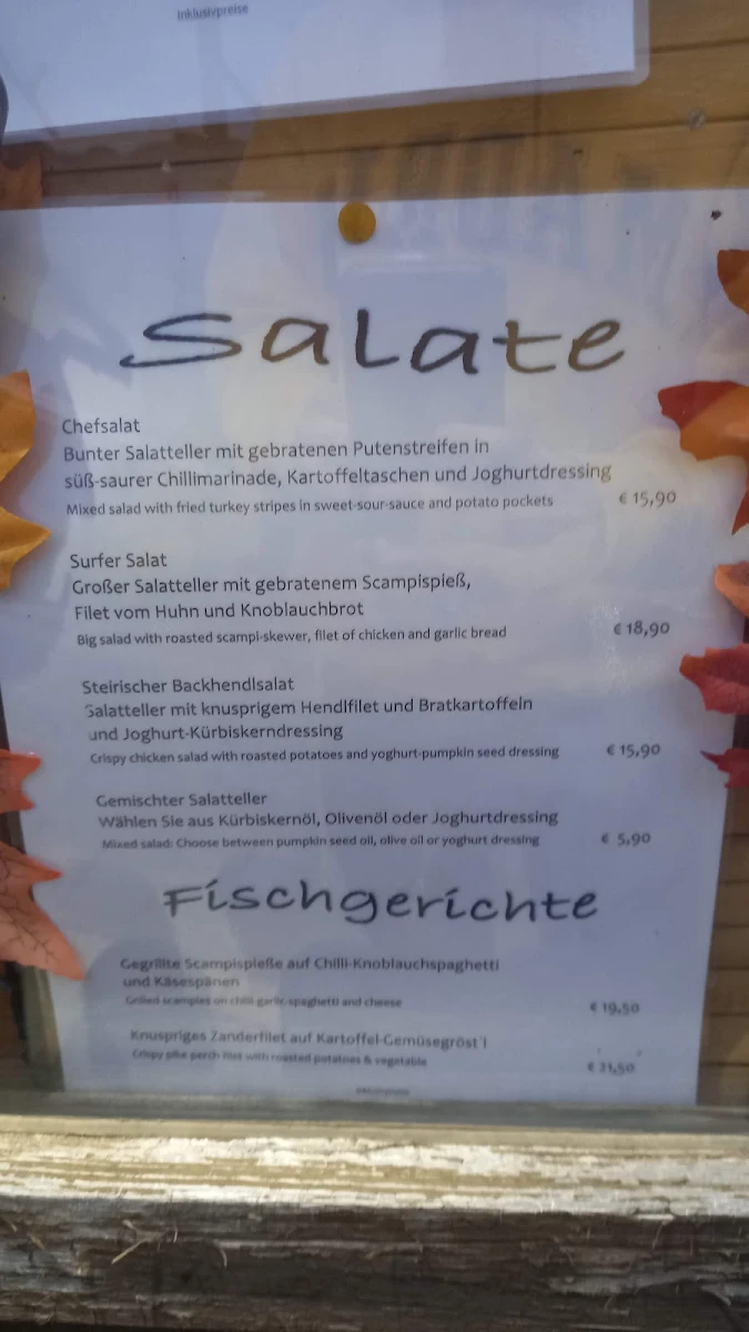 Speisekarte photo 4