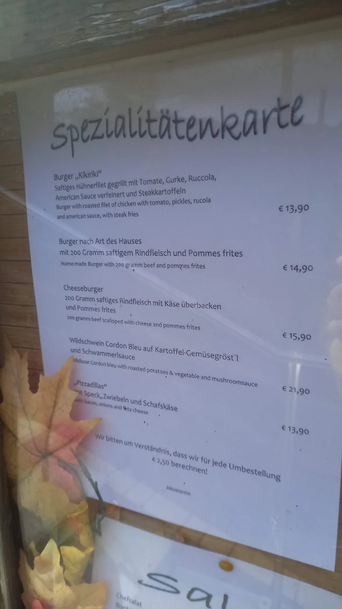 Speisekarte photo 6