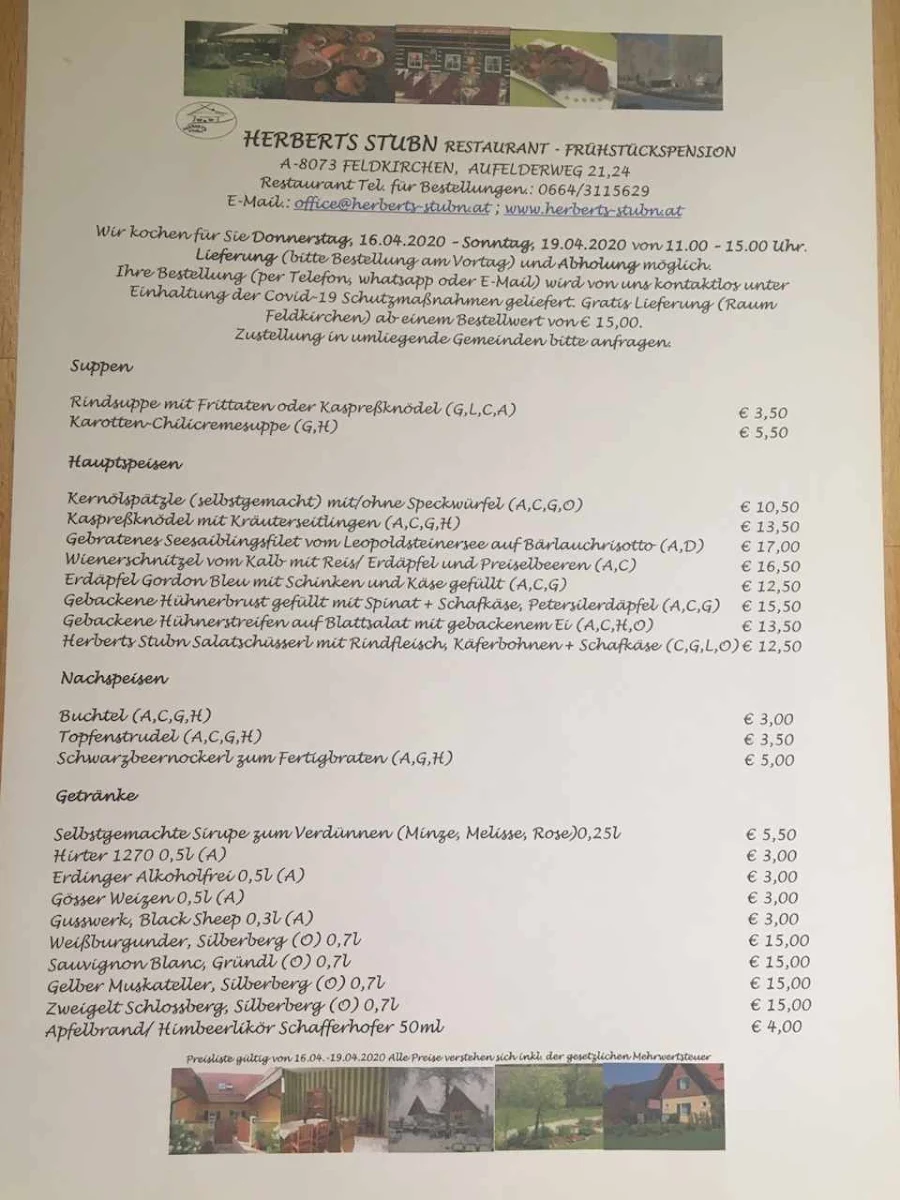 Speisekarte photo 5