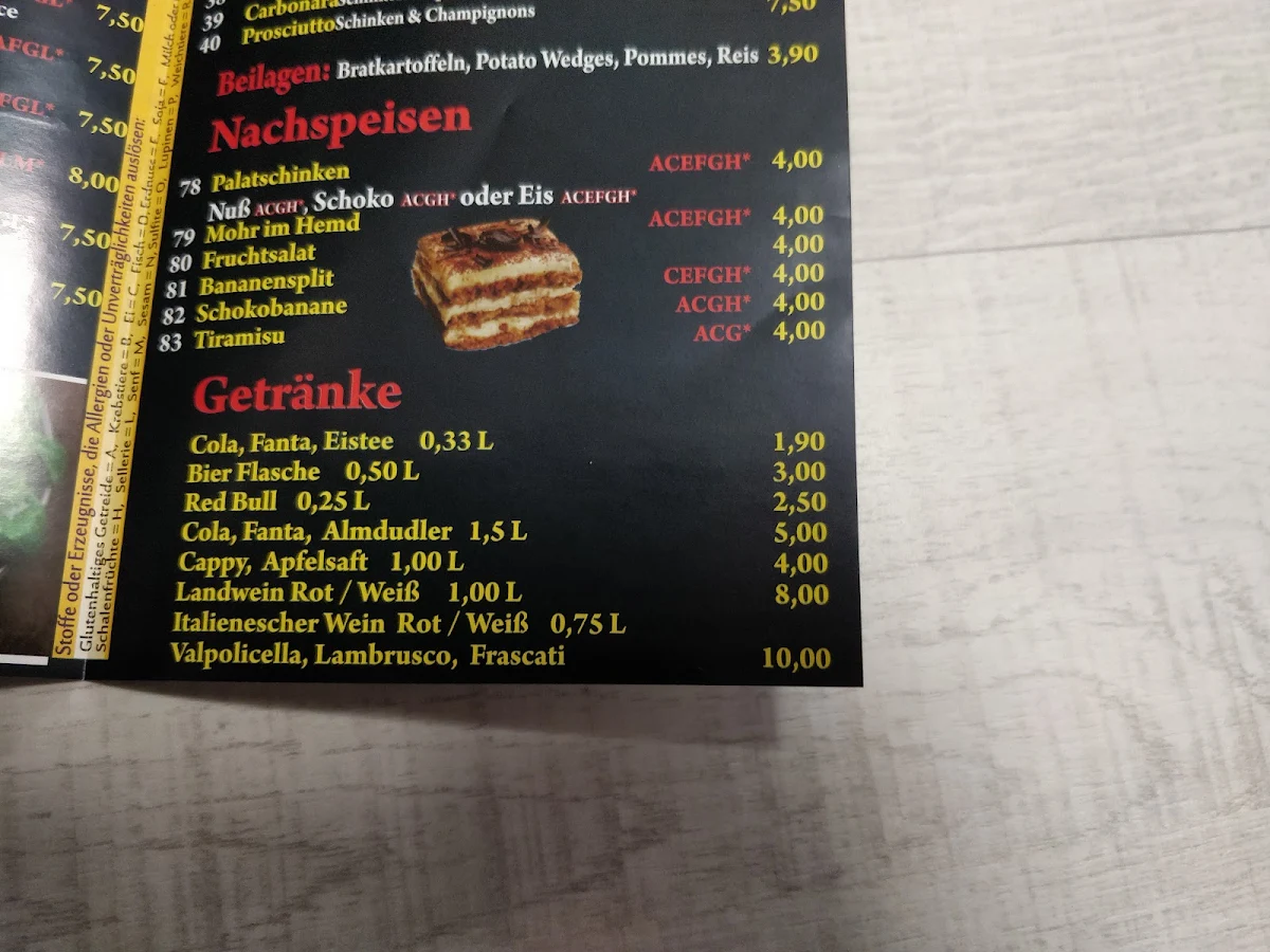 Speisekarte photo 9