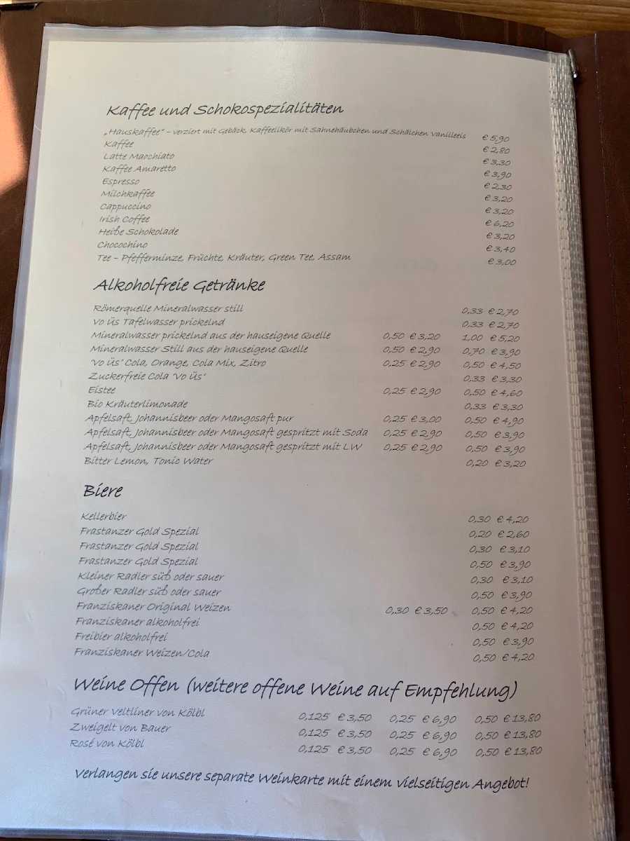 Speisekarte photo 8
