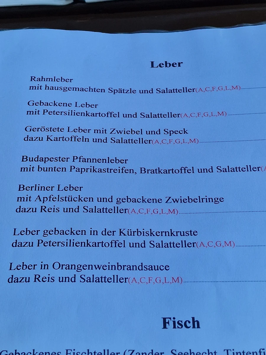 Speisekarte photo 3