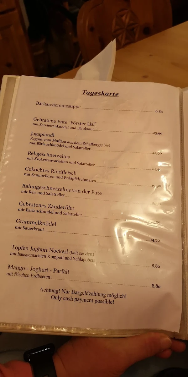 Speisekarte photo 5