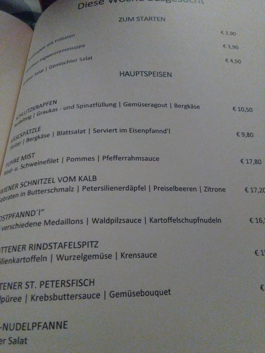 Speisekarte photo 4