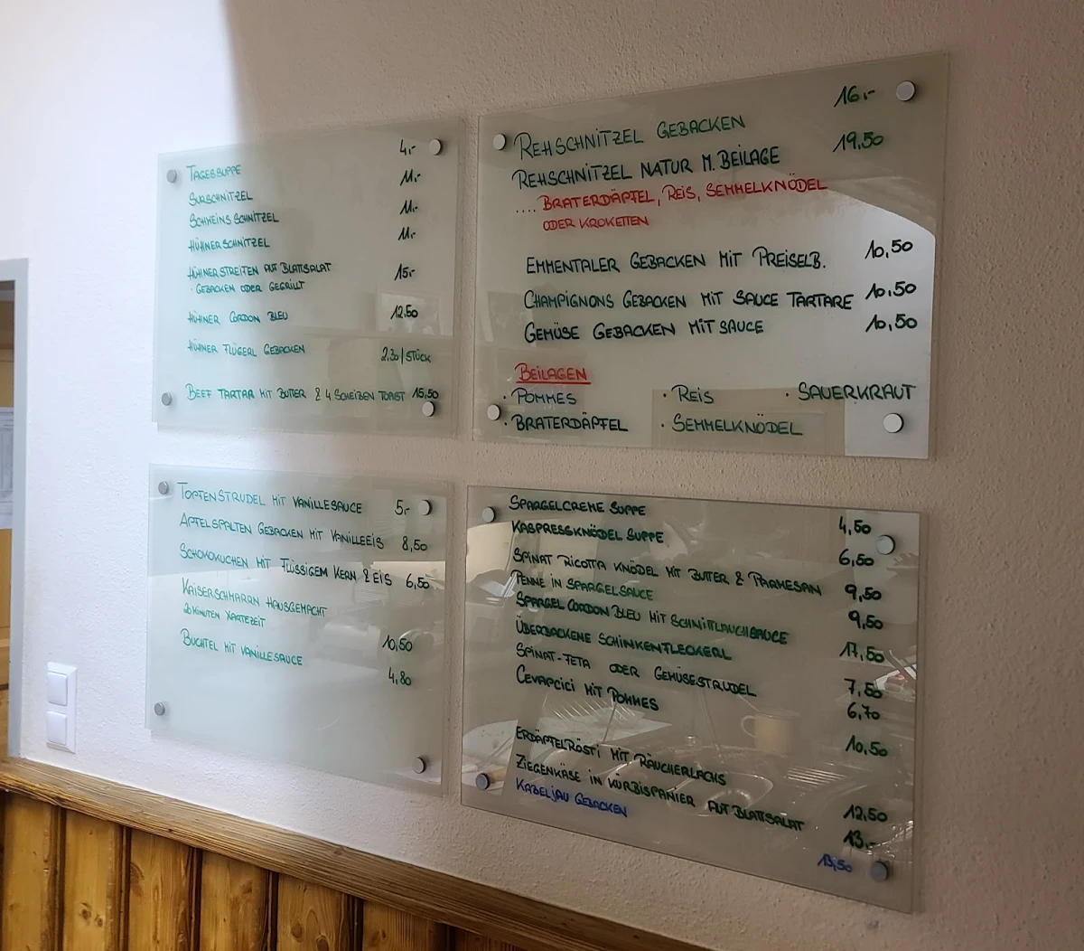 Speisekarte photo 1
