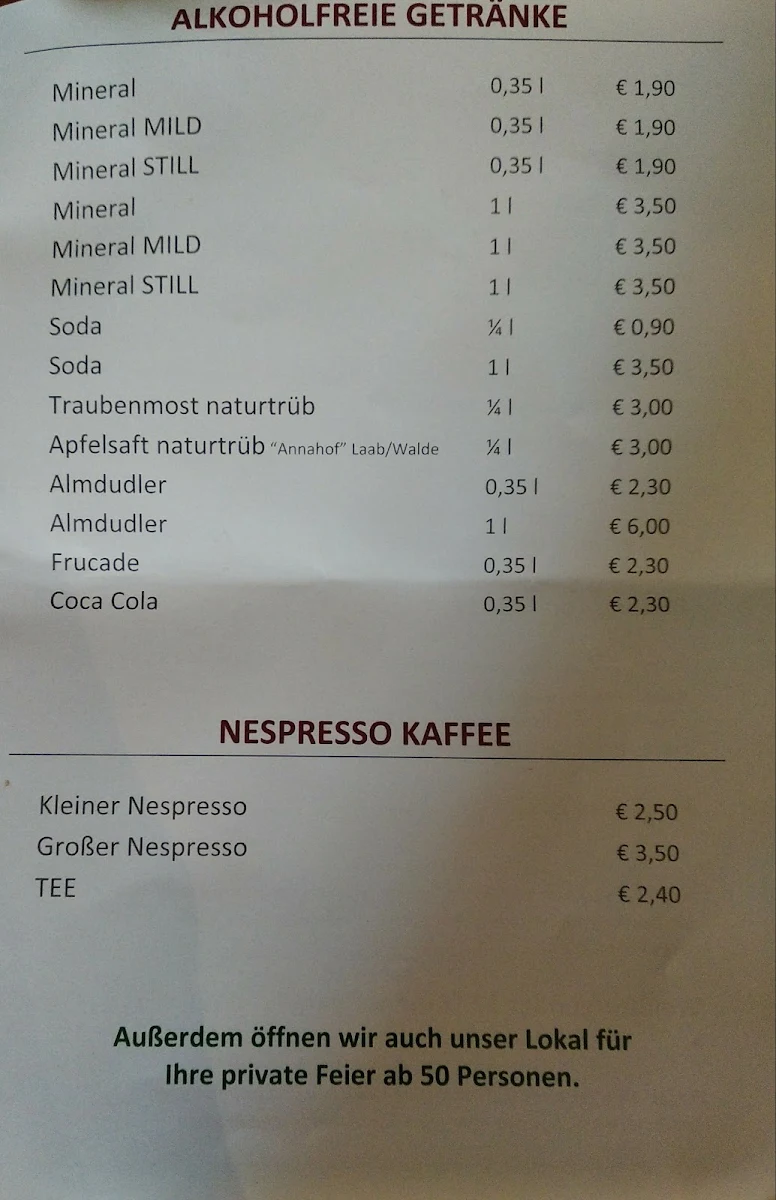 Speisekarte photo 4